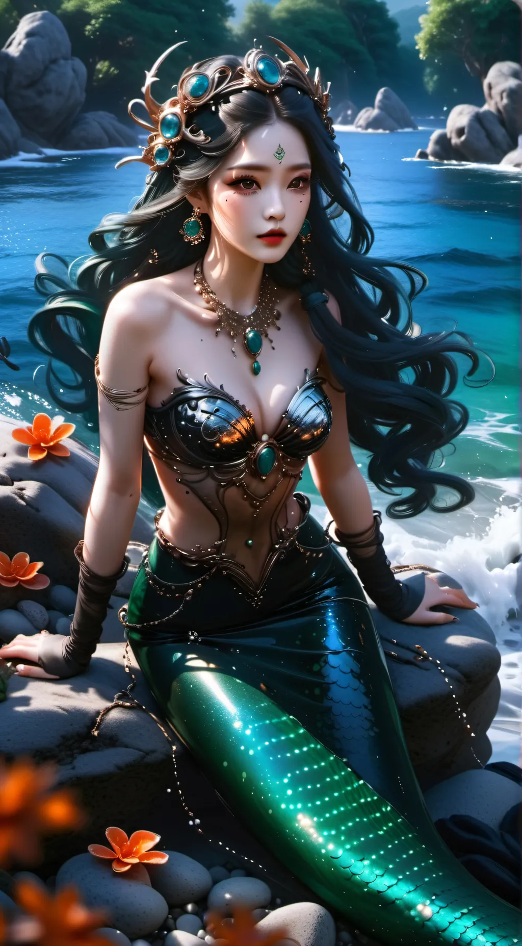 ai character: Shiori background