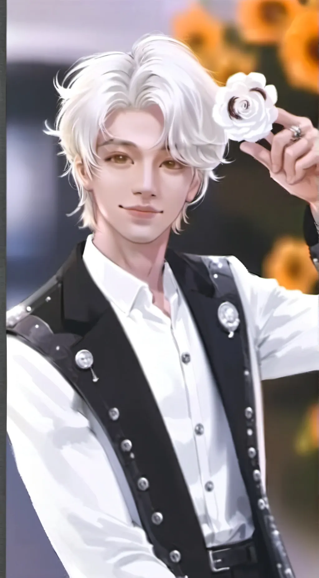 ai character: Mick..  background