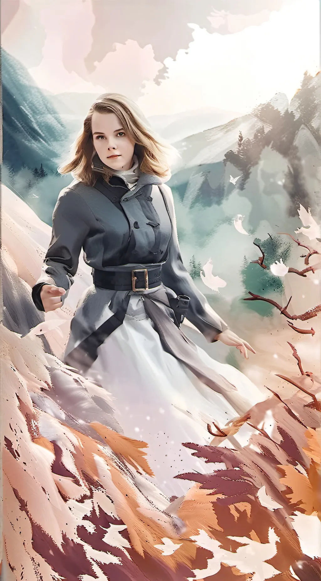 ai character: Hermione  background