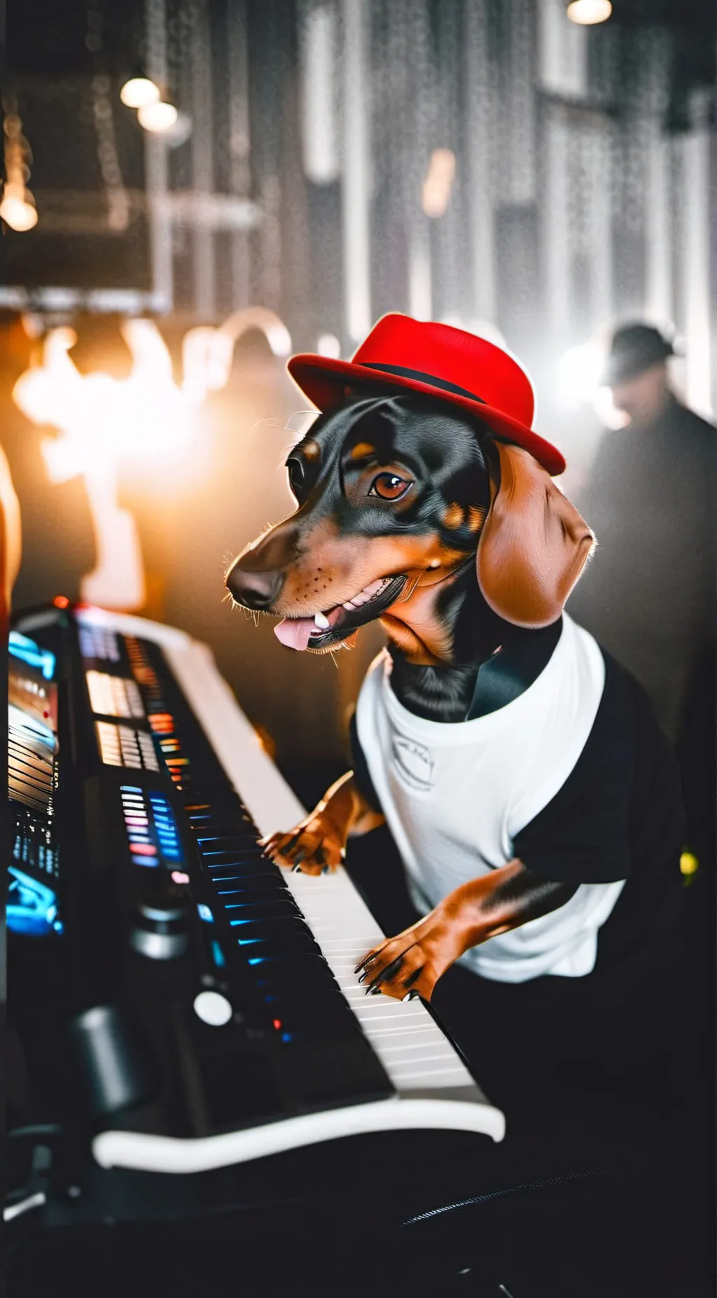 ai character: bambam background