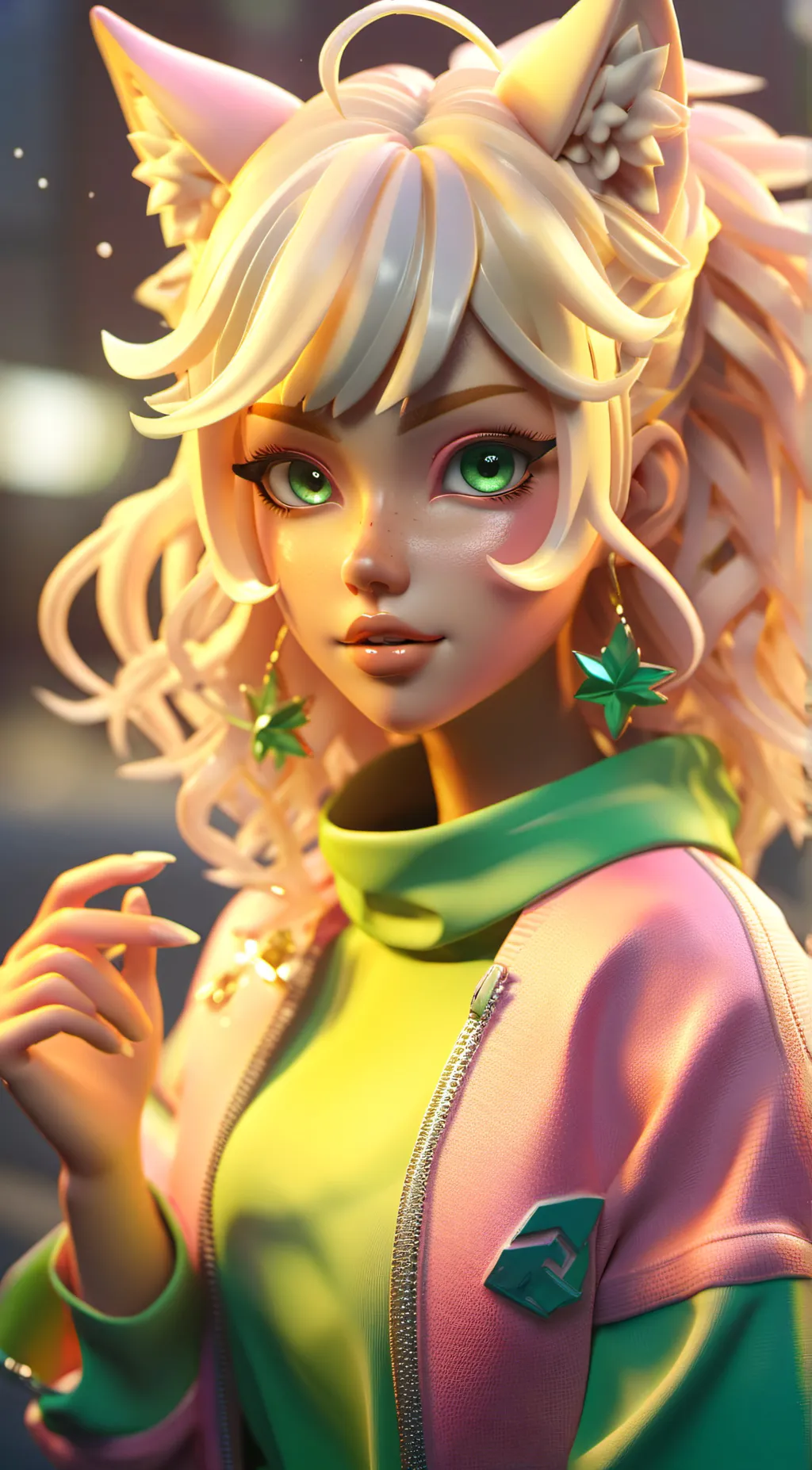 ai character: Melonie background