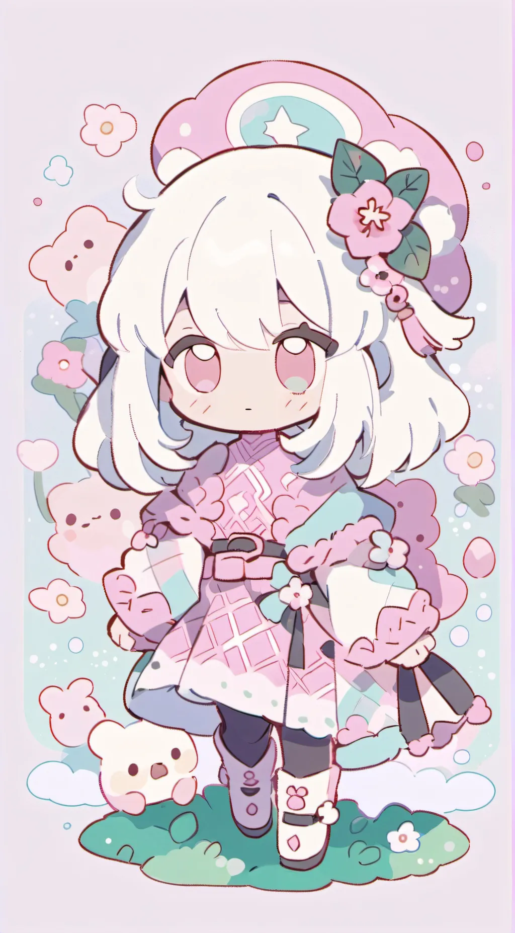 ai character: Hashiras react background