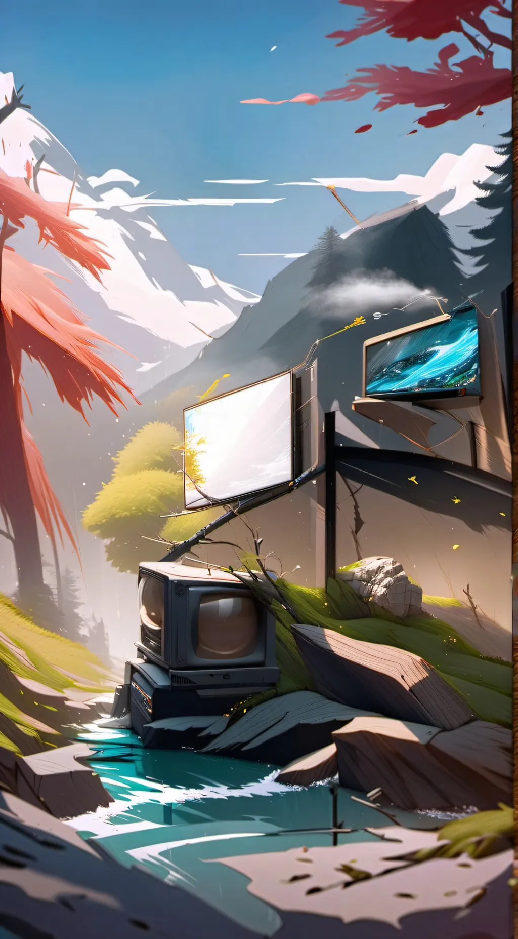 ai character: StaticMoth background