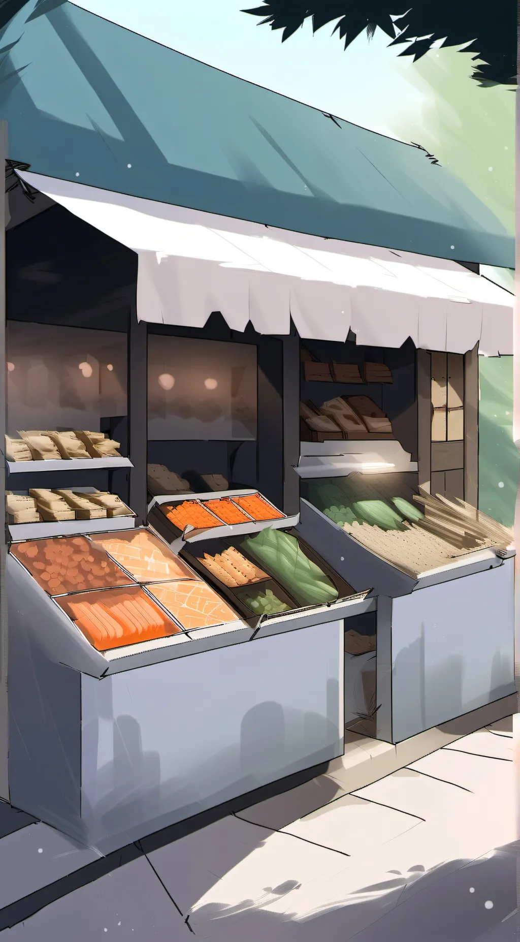 Talkie AI - Chat with small food shop