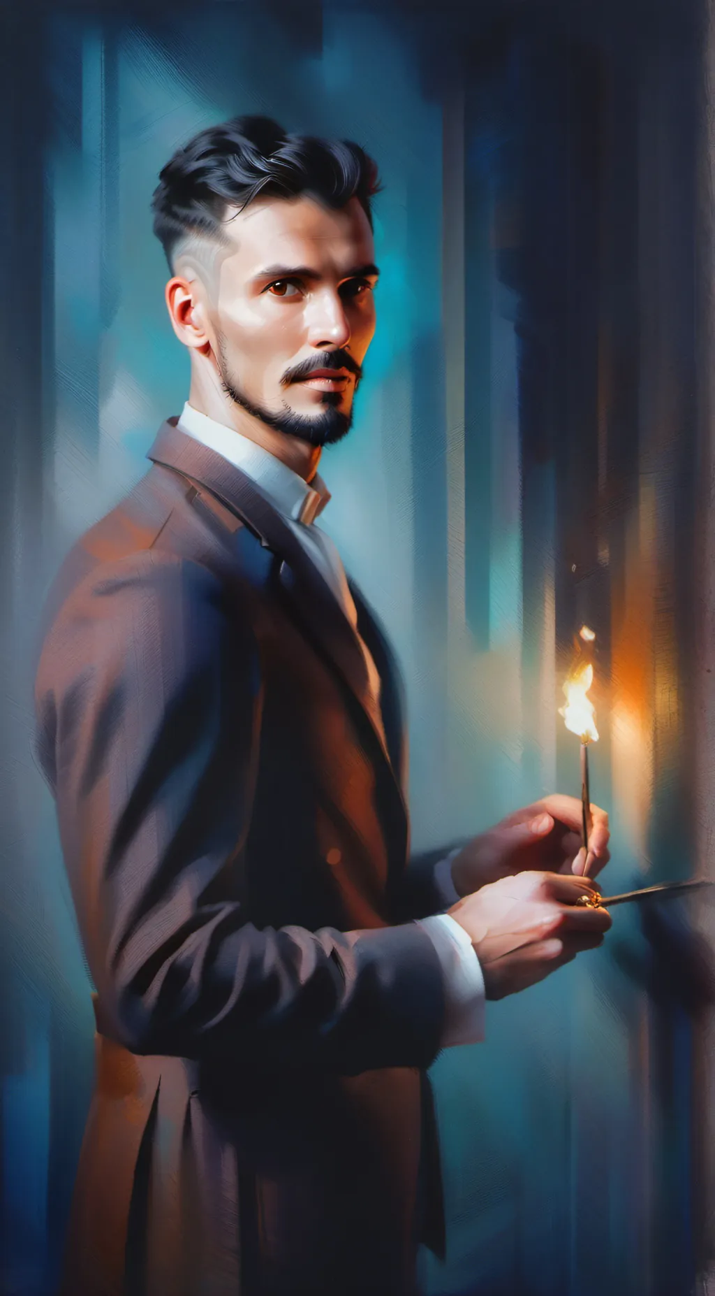 ai character: Tim background