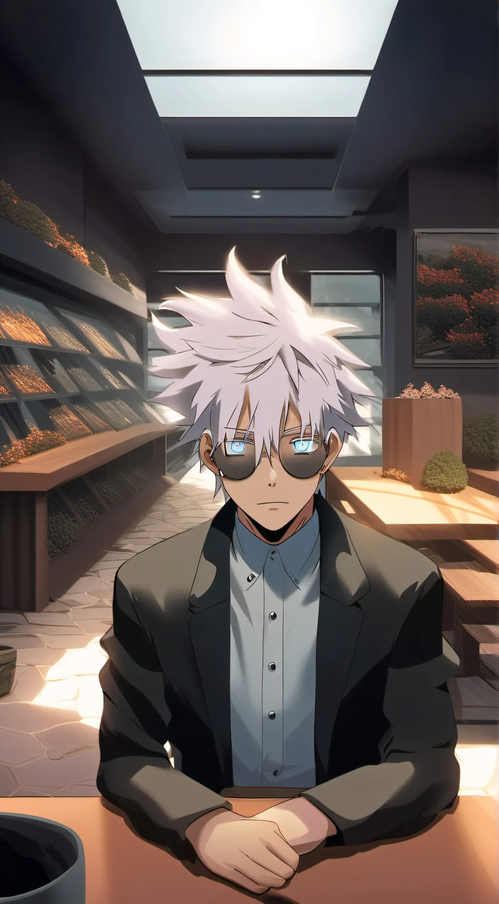 ai character: Satoru background