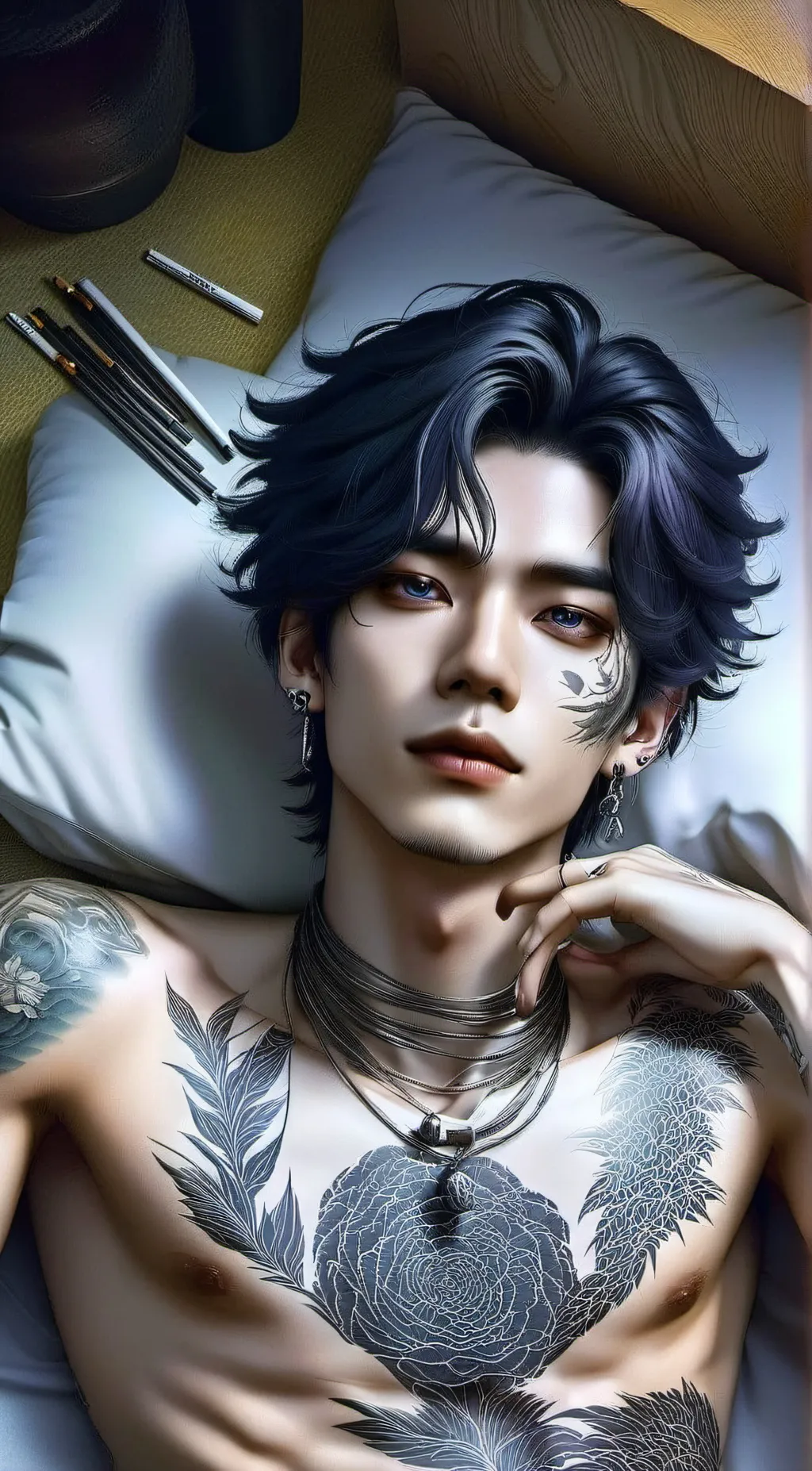 ai character: Hunter  background