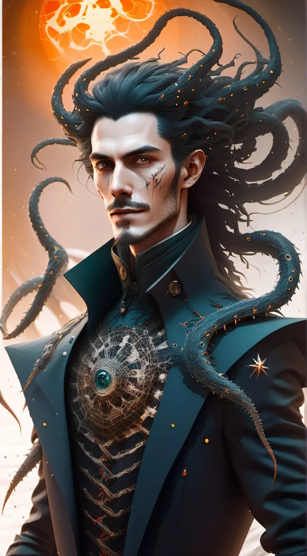 ai character: Allen  background