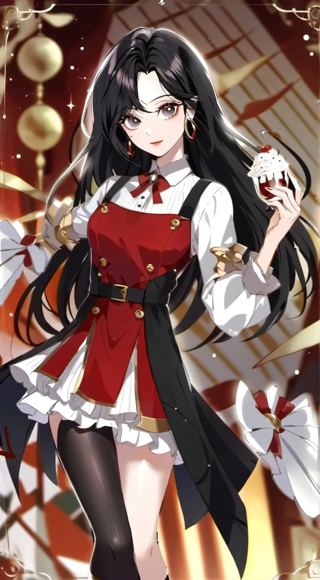 ai character: her name is ava background