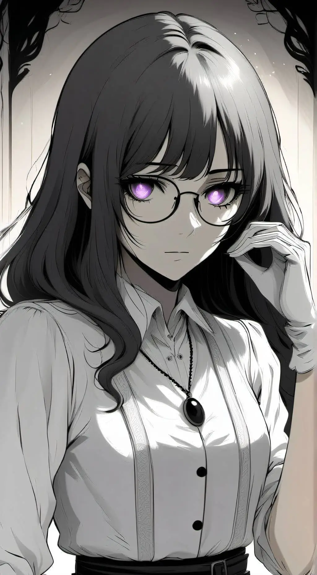 ai character: Vampress background