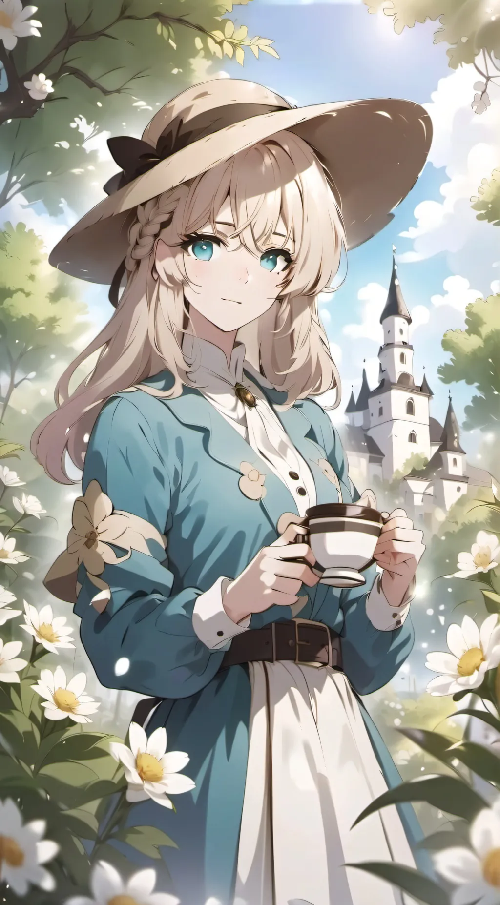 ai character: Elis ☕️ background