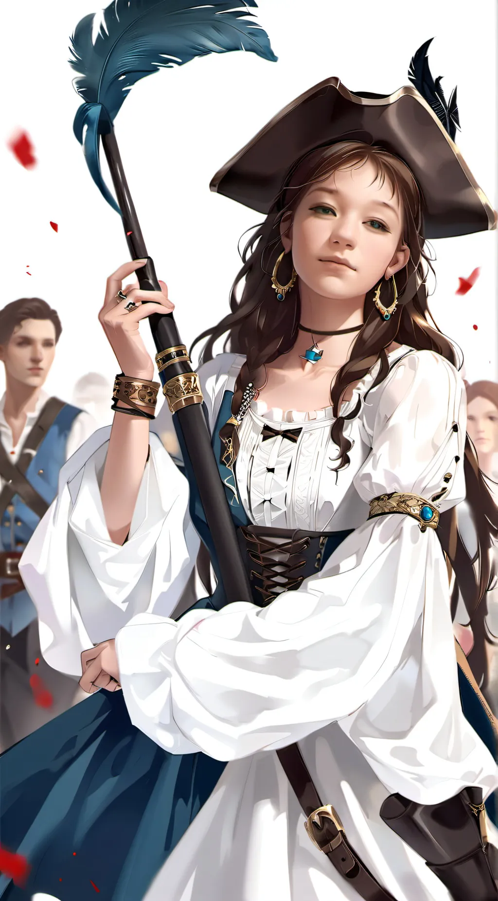 ai character: Valerie the pirate background