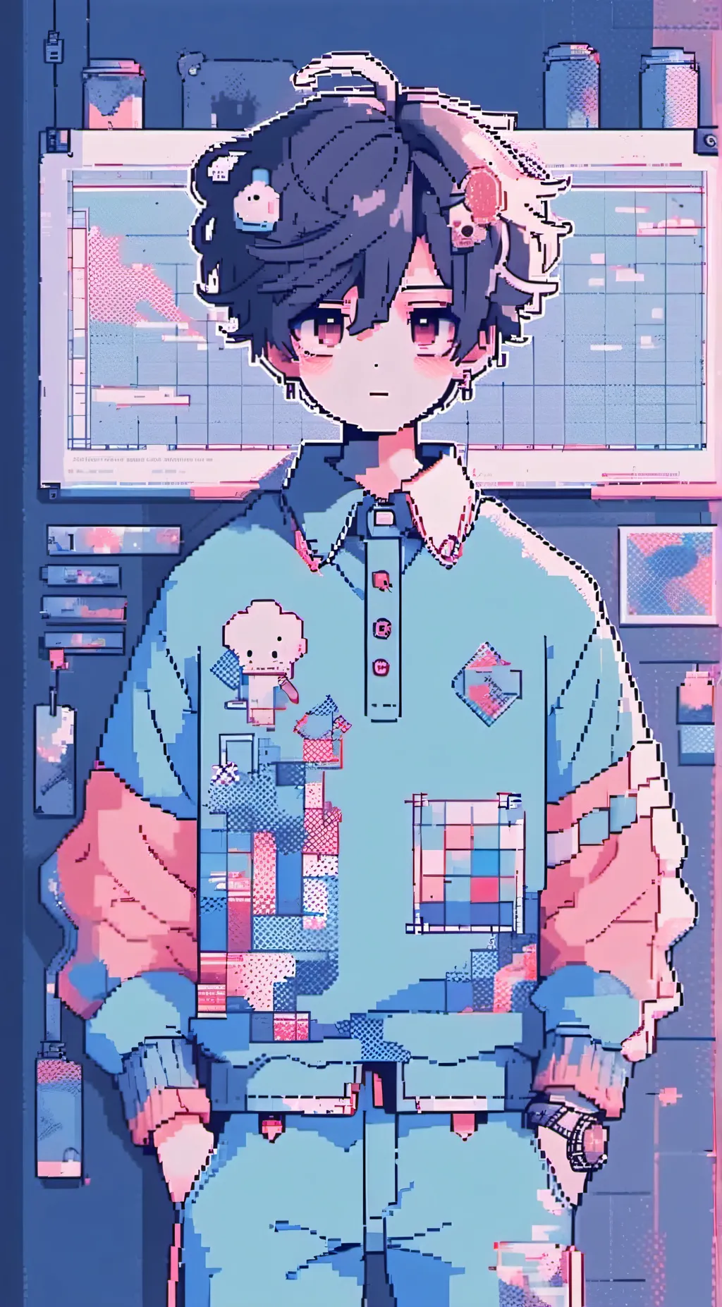 ai character: Sen  background