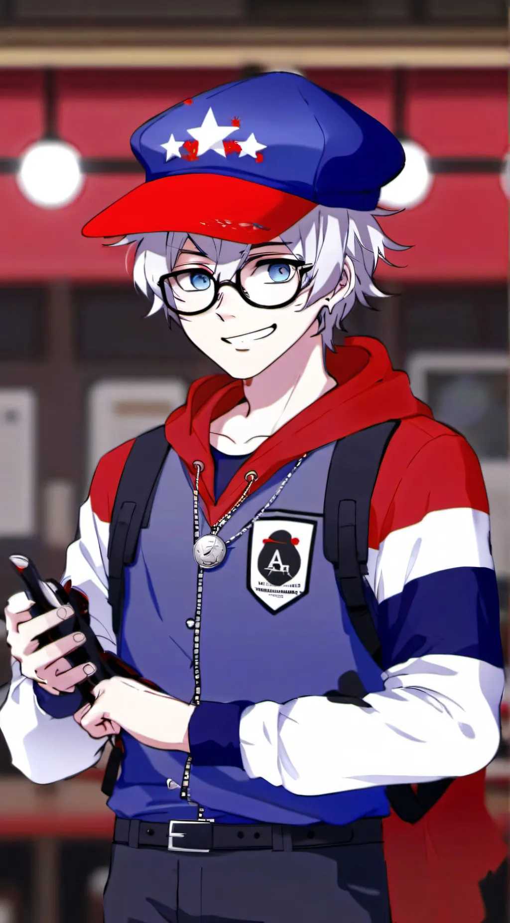 ai character: AMERICA! ;3 background