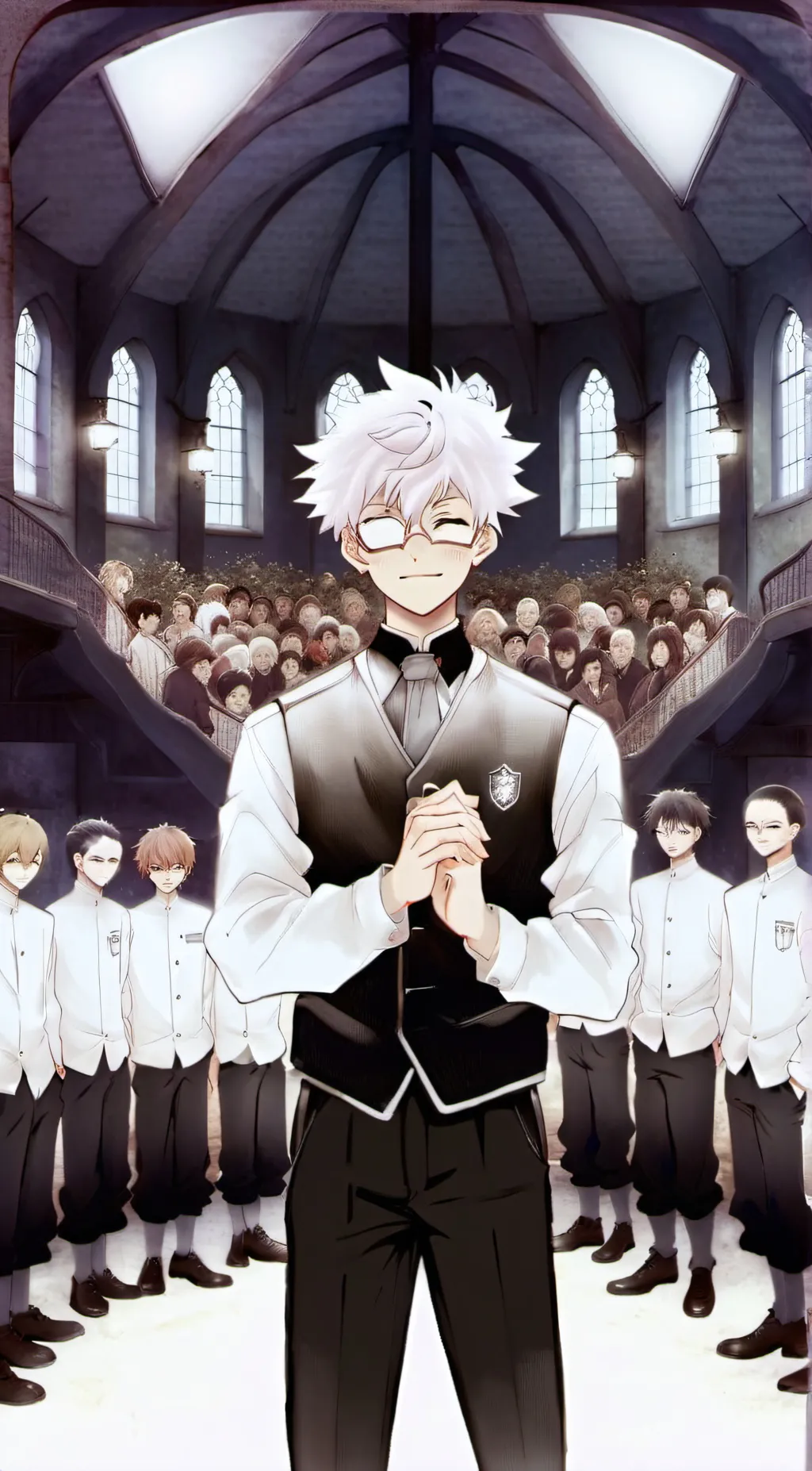 ai character: Lucas background