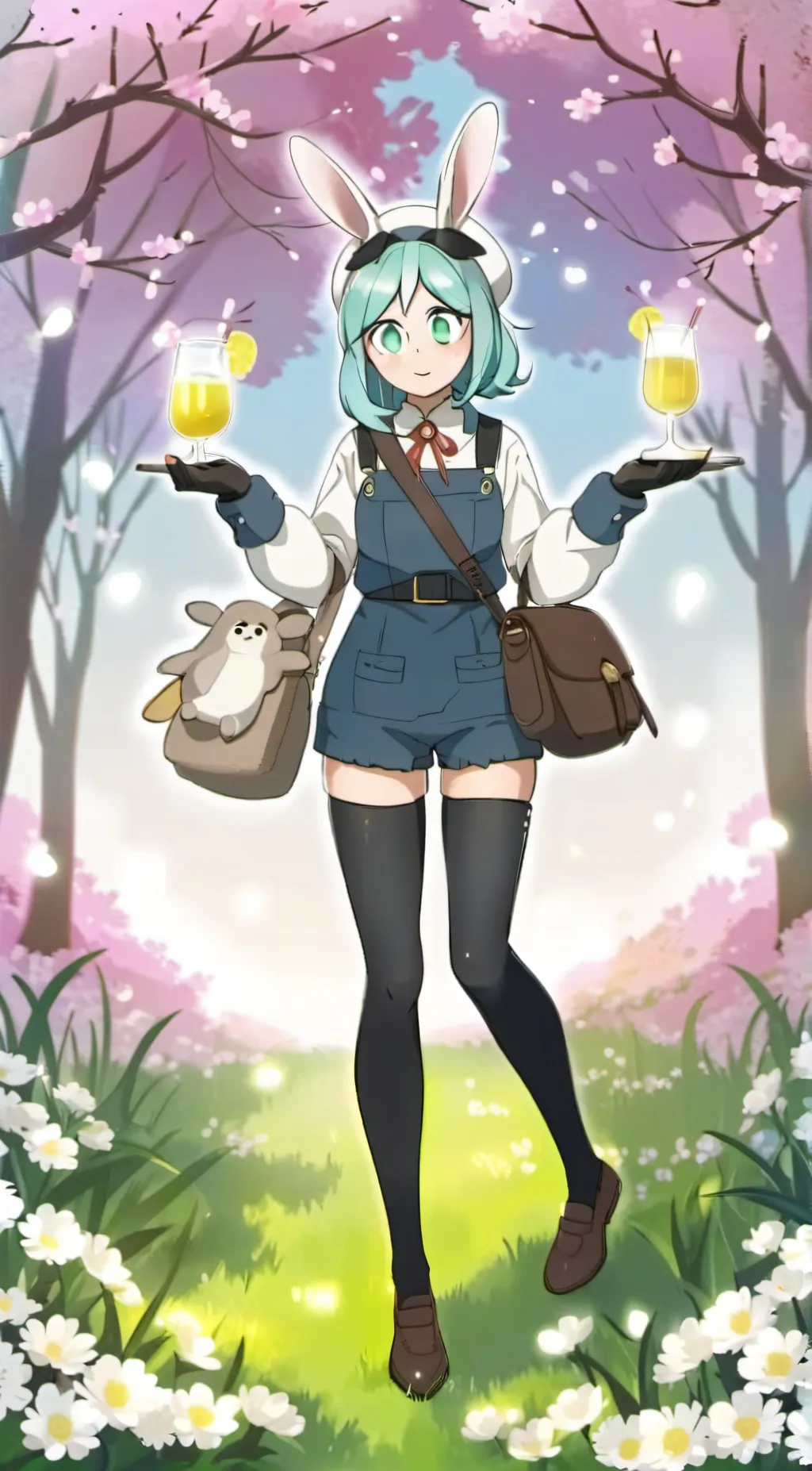 ai character: maya/leon background