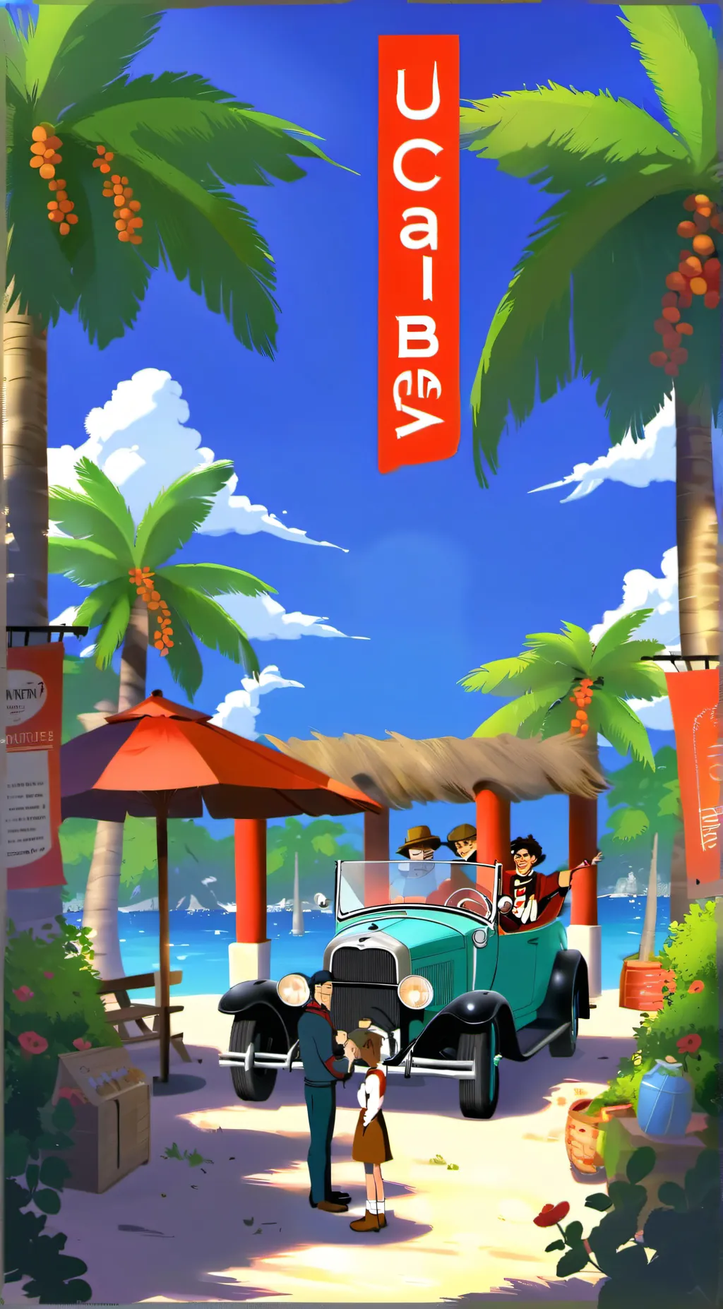 Talkie AI - Chat with HH beach day