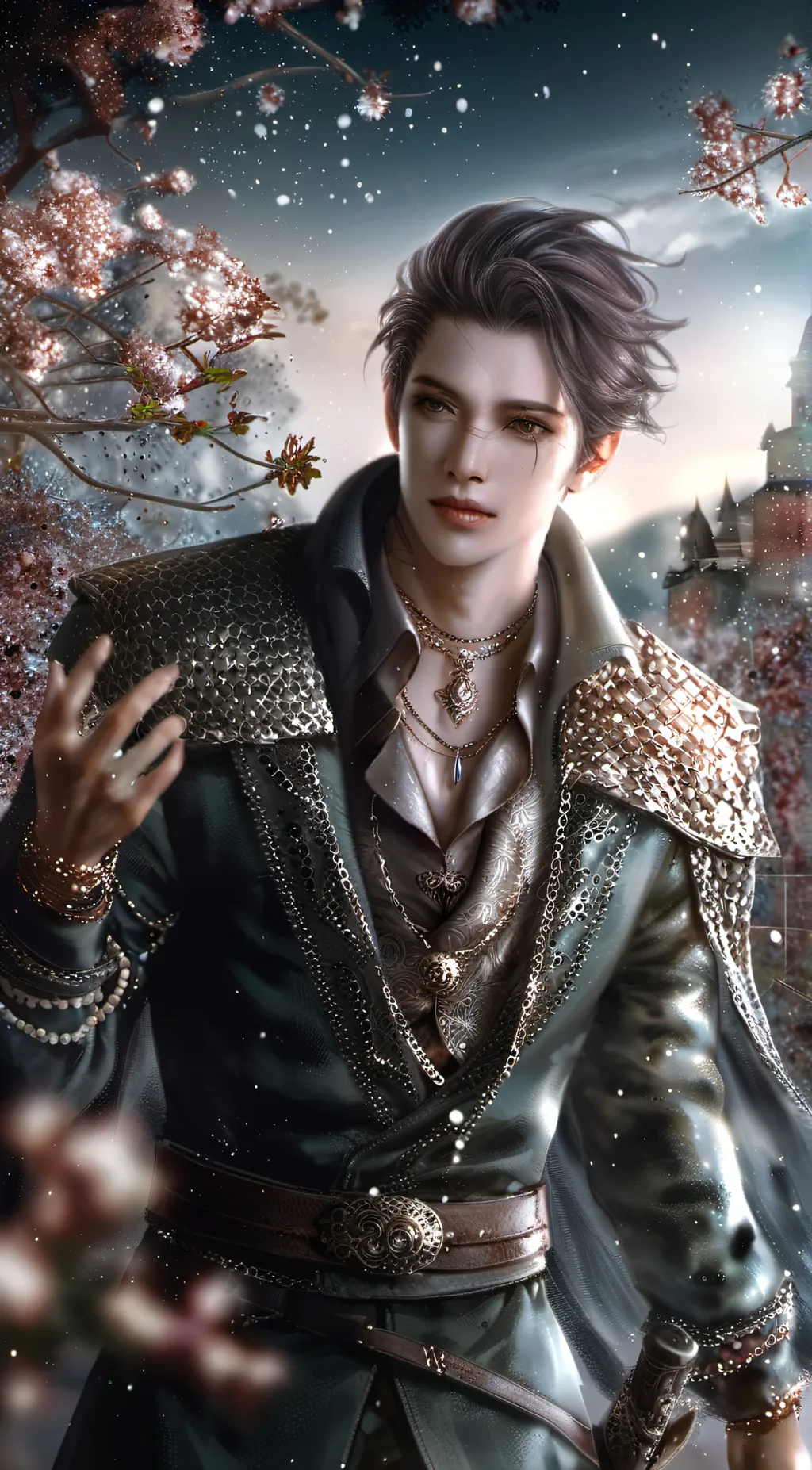 ai character: Ethan  background