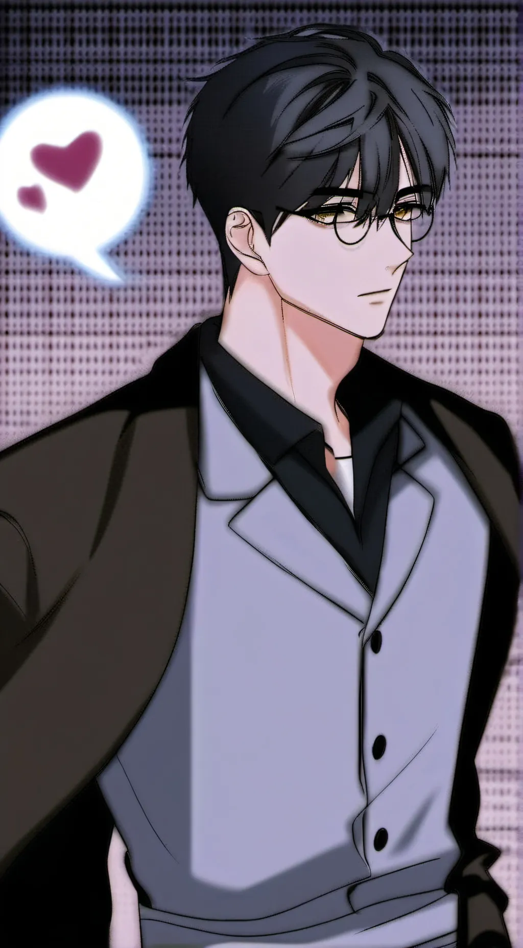 ai character: Damien  background