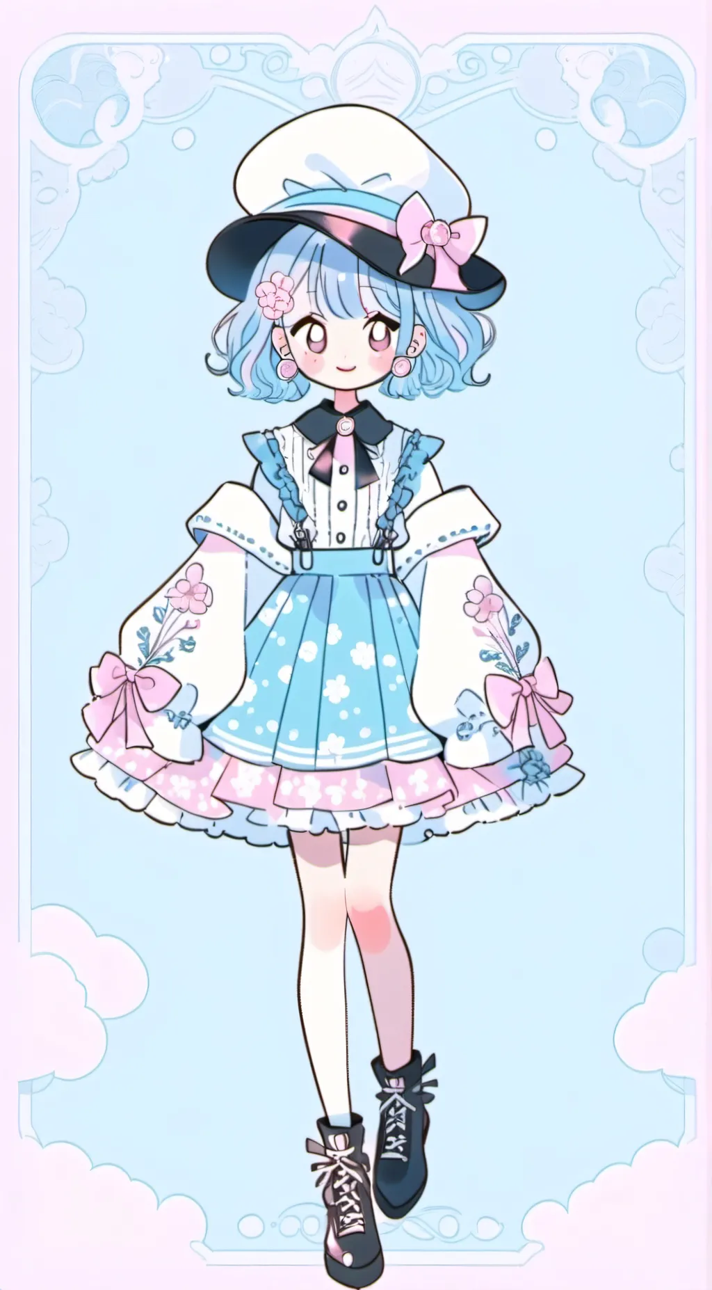 ai character: Yamu  background