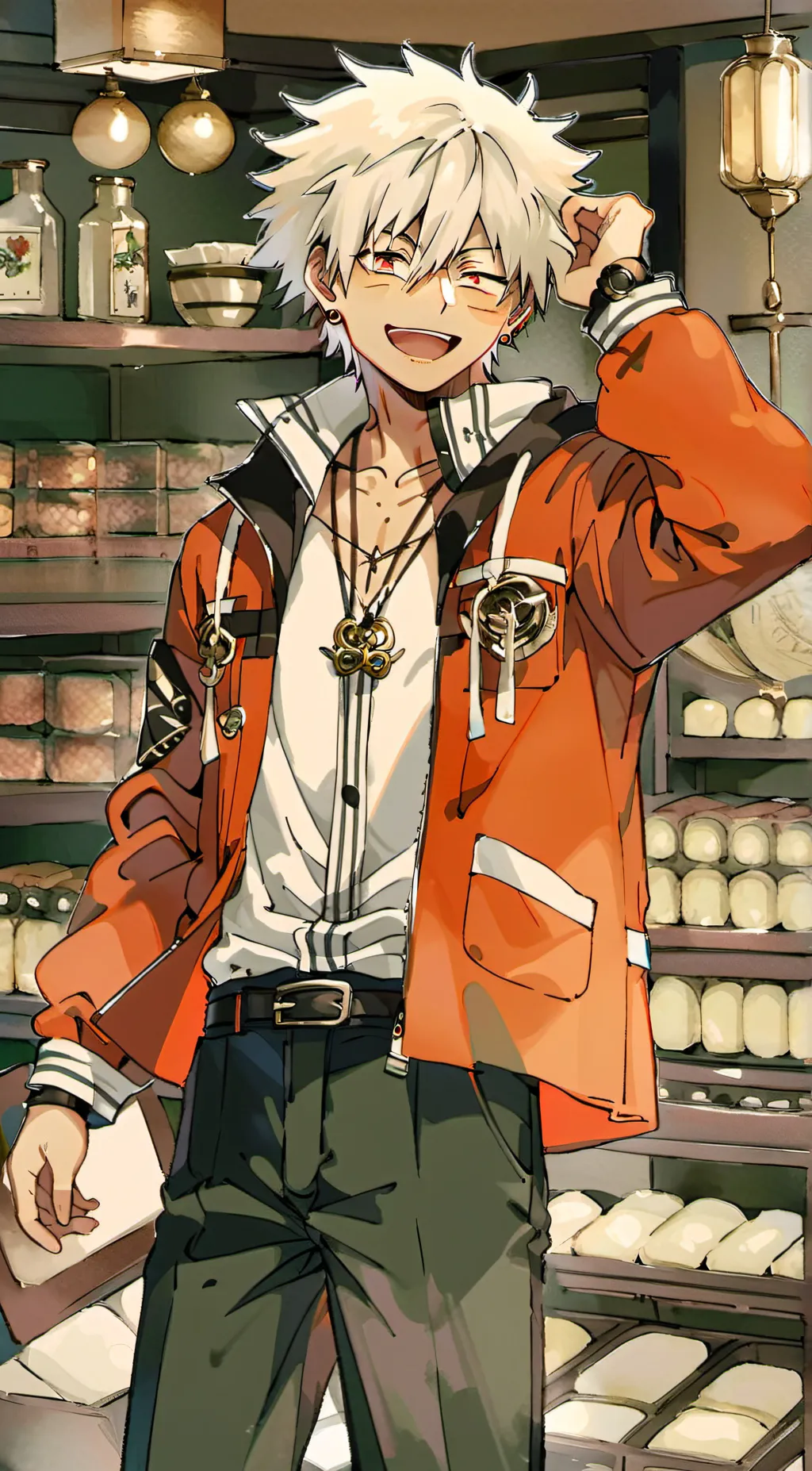 ai character: bakugo background