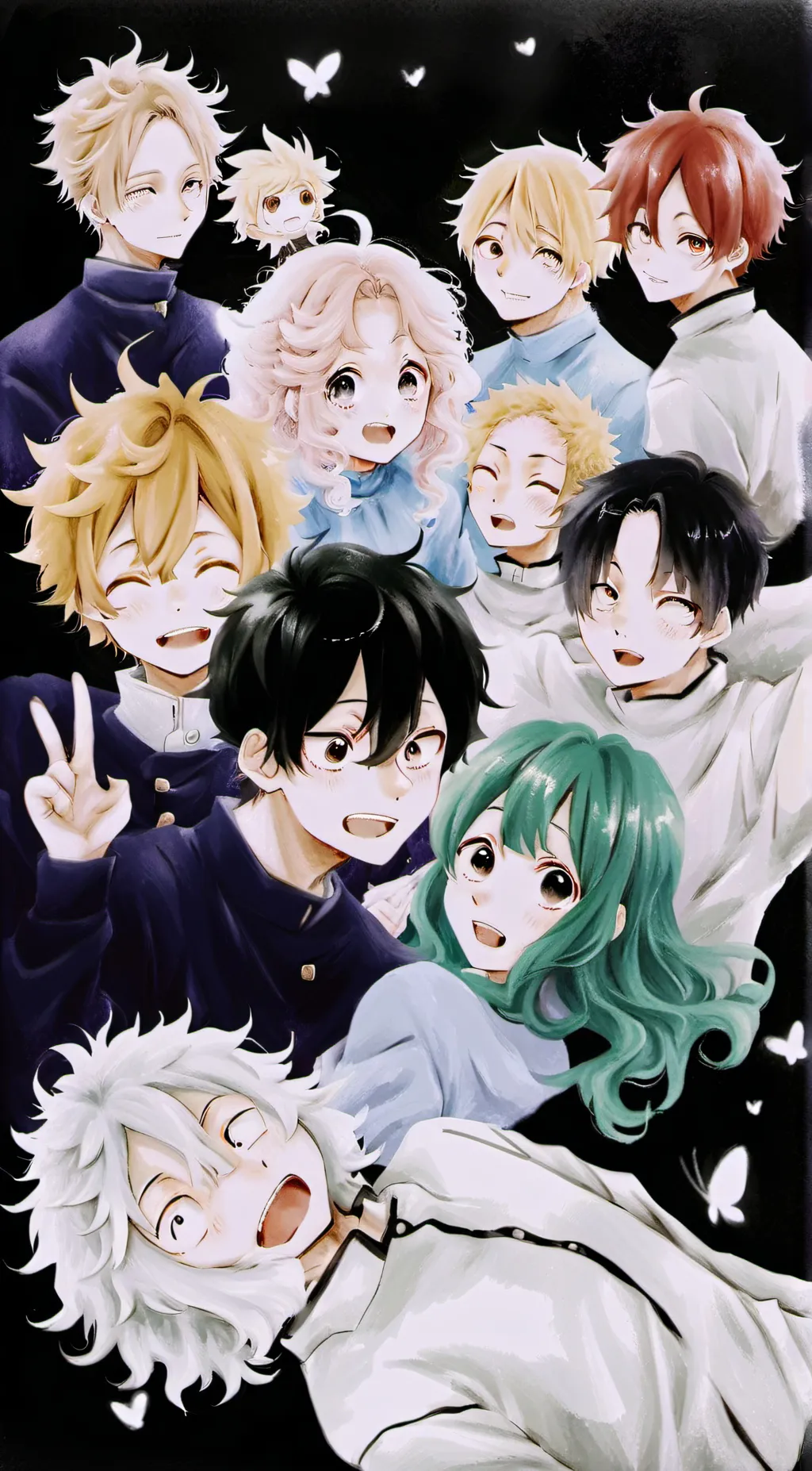 ai character: mha sleepover  background