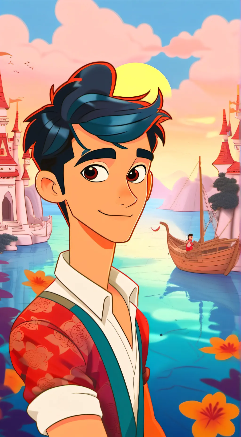 ai character: nathan background