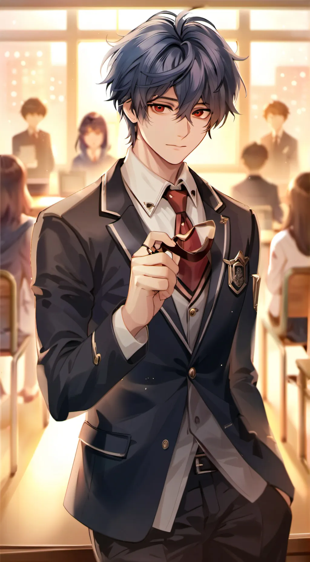 ai character: Obey me RAD background