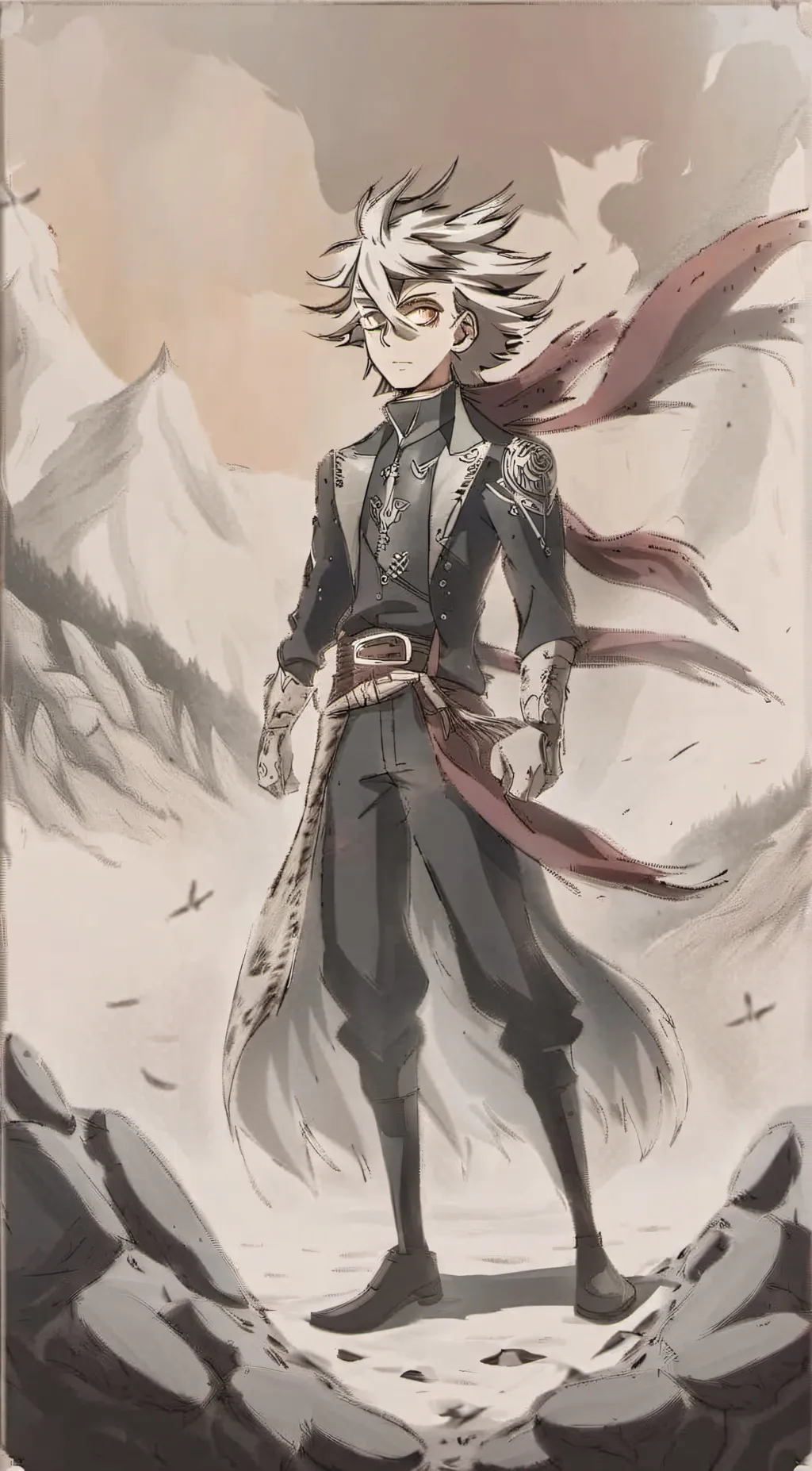 ai character: douma background