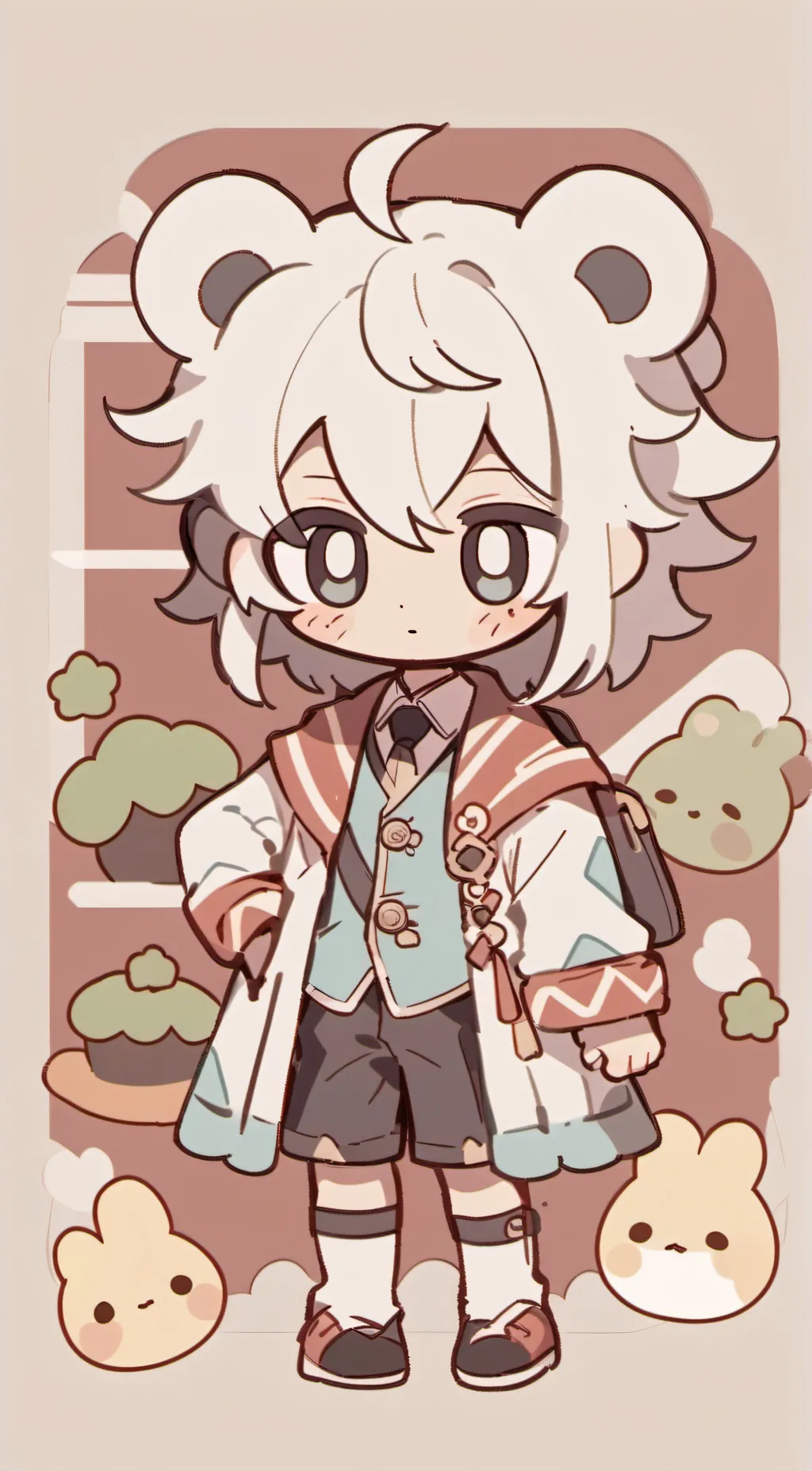 ai character: Cookie background