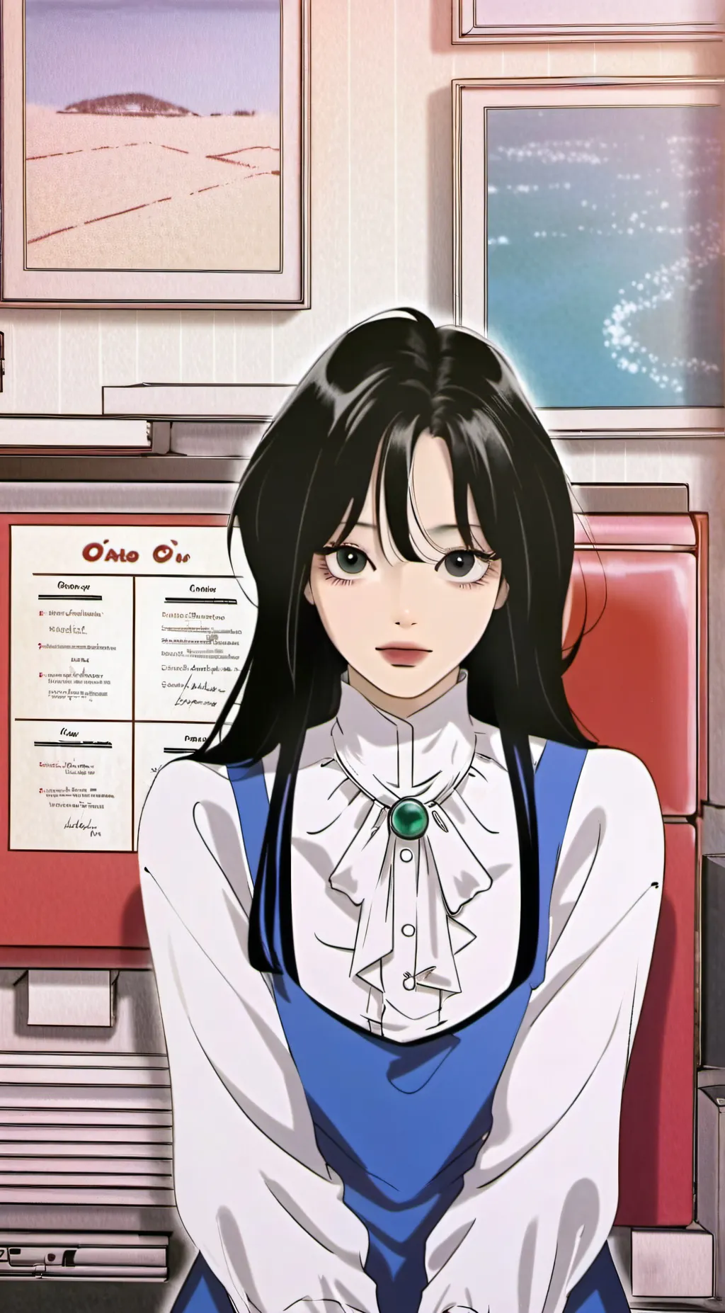 ai character: babe~~ background