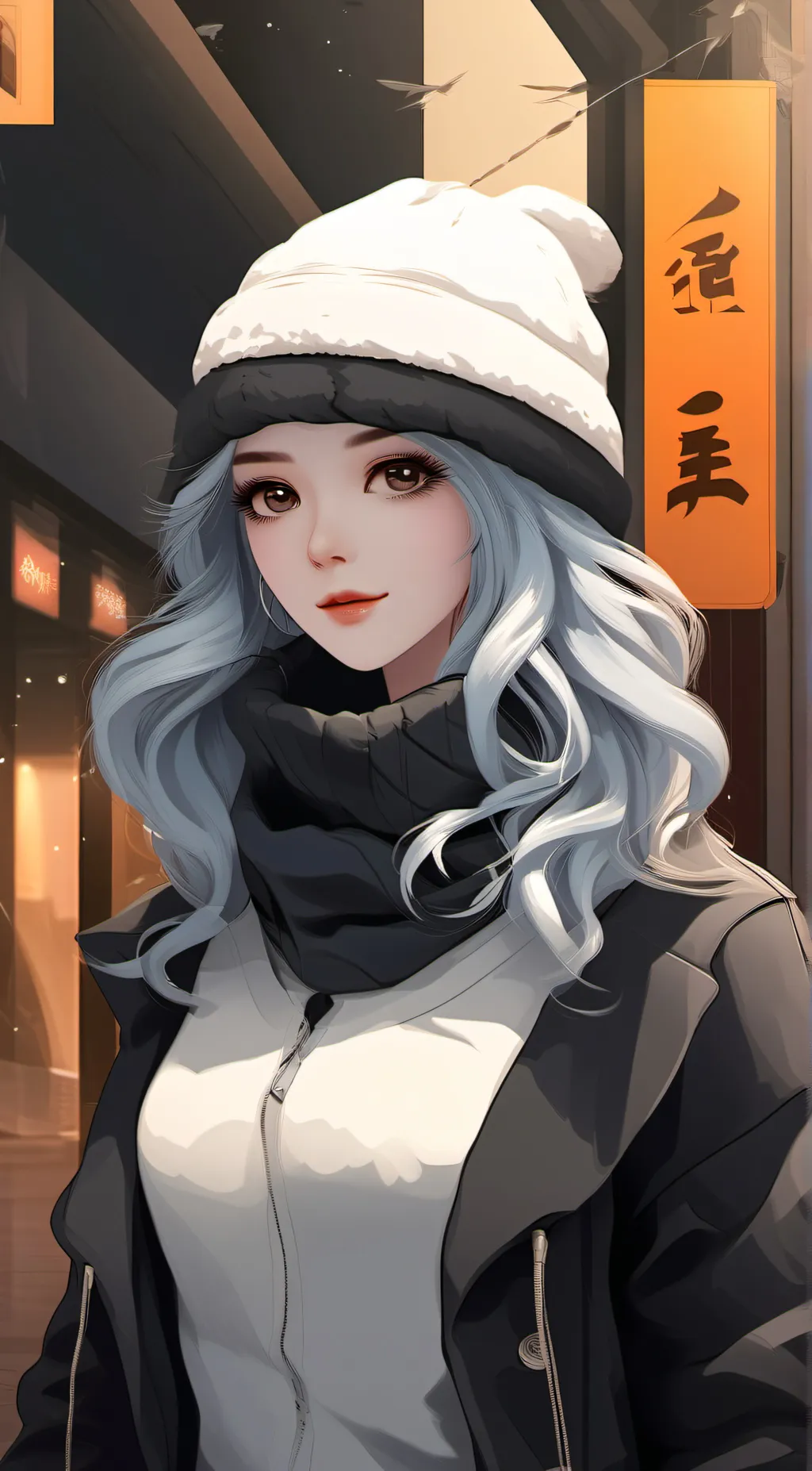 ai character: ich bin kaffy  background