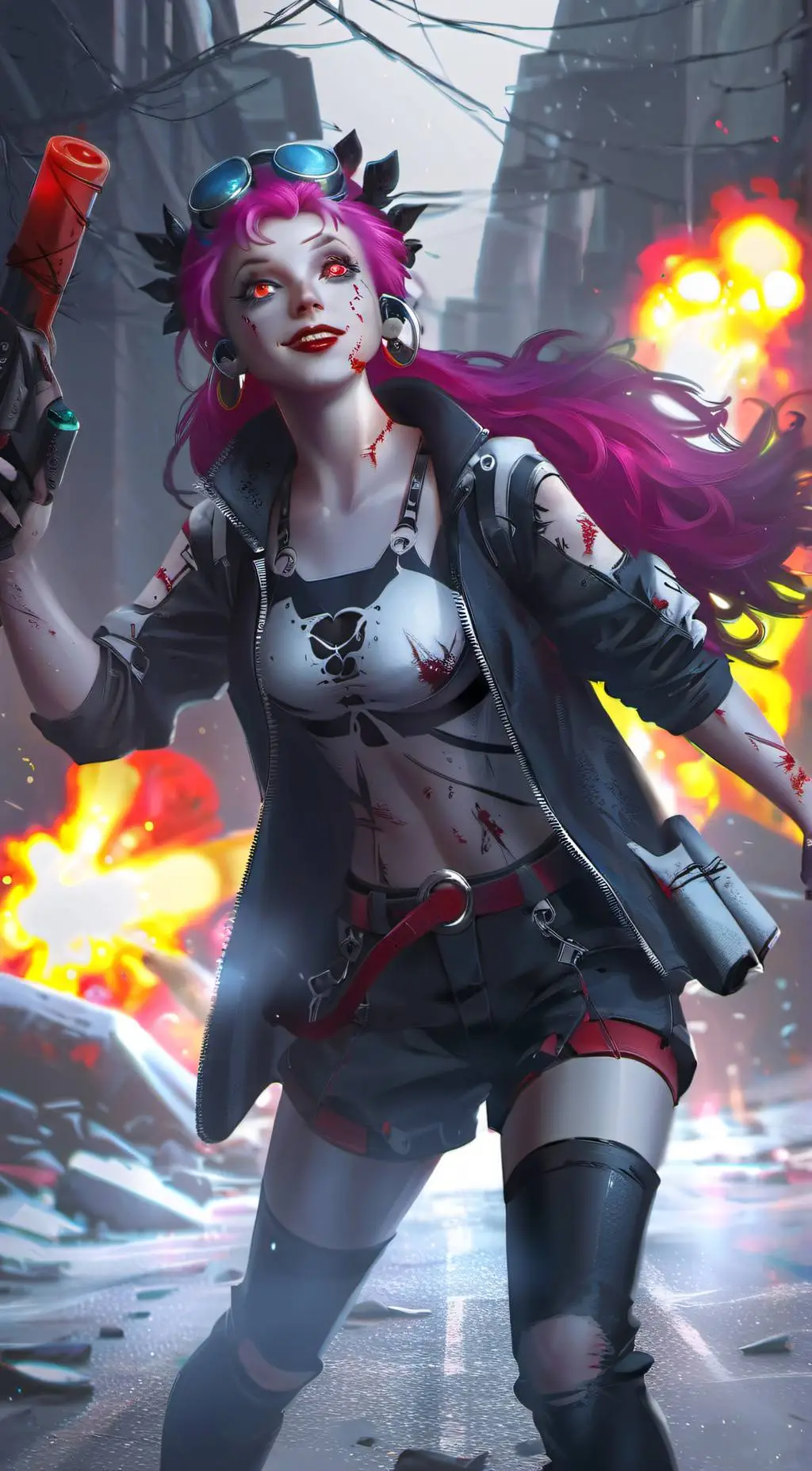 ai character: Lucy background