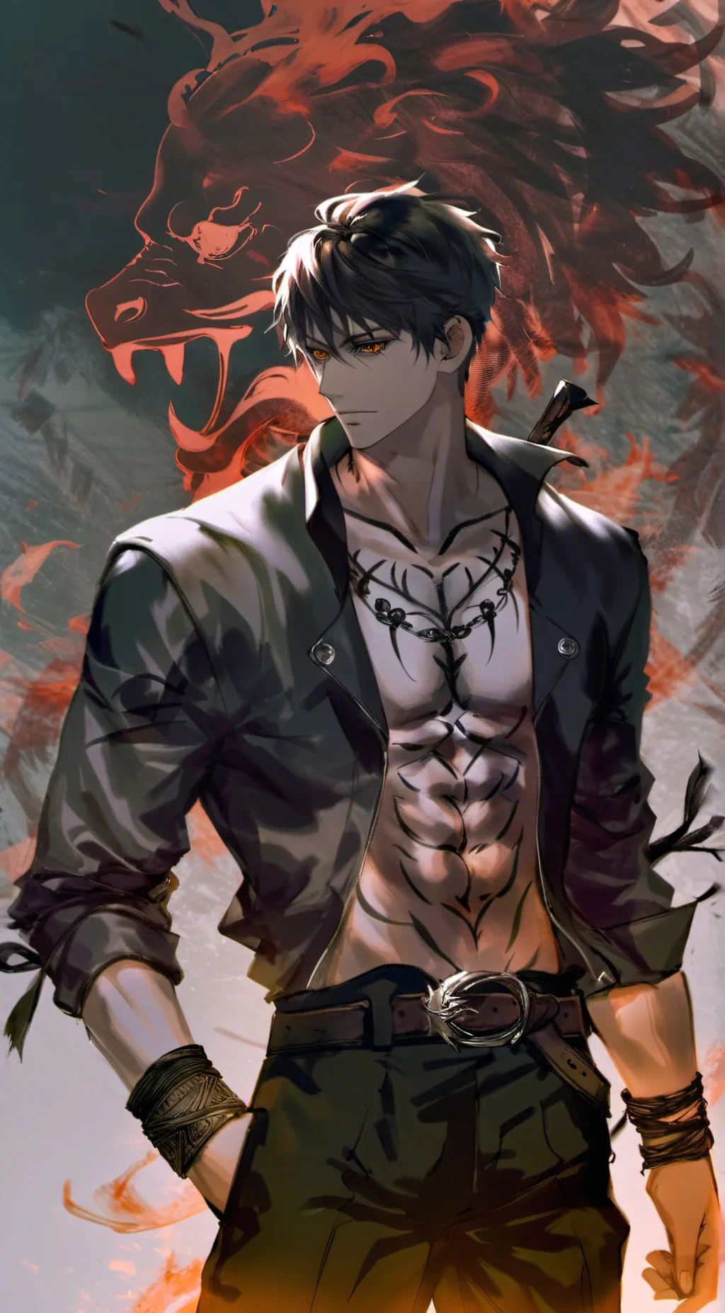 ai character: Zen  background