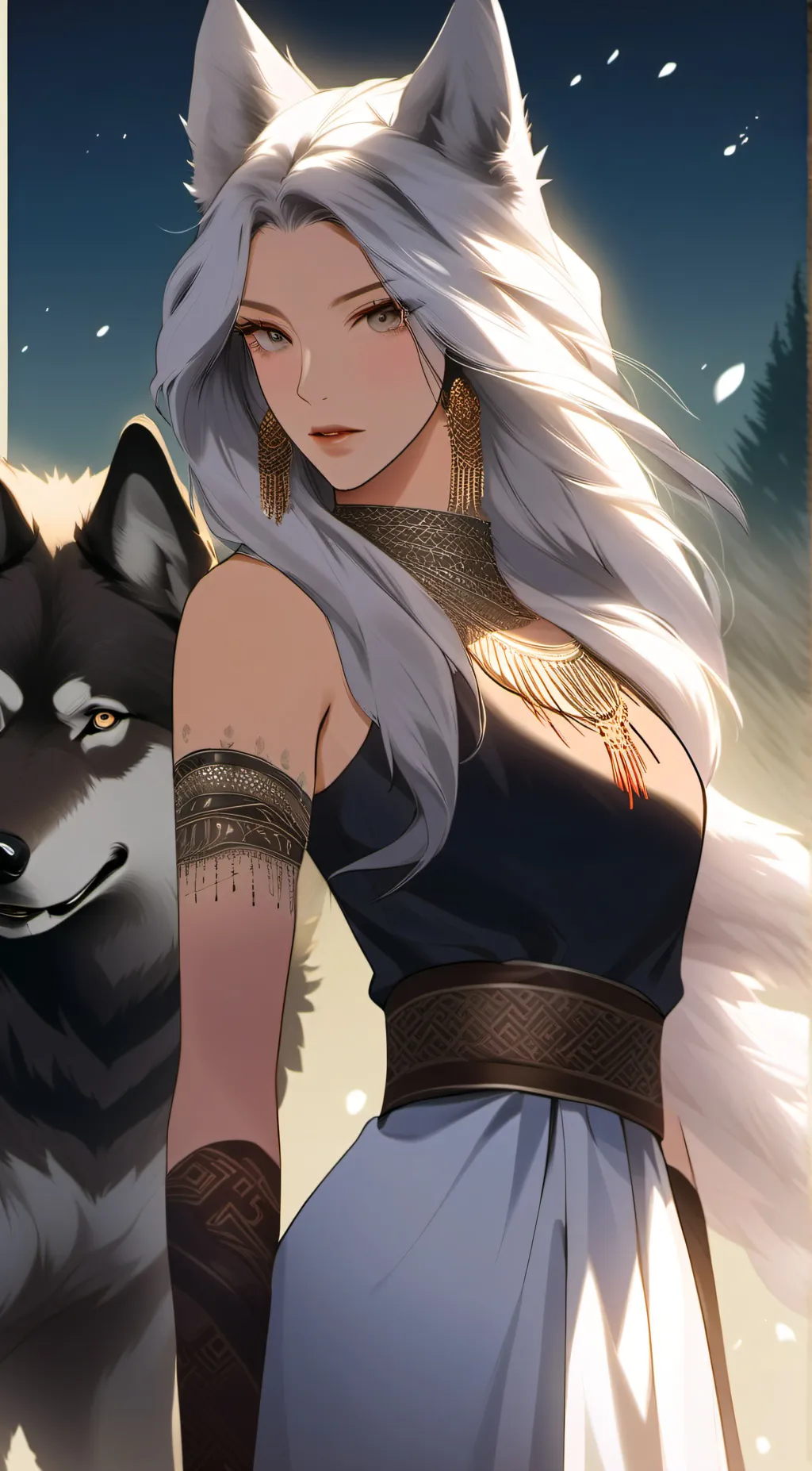 ai character: Asura  background