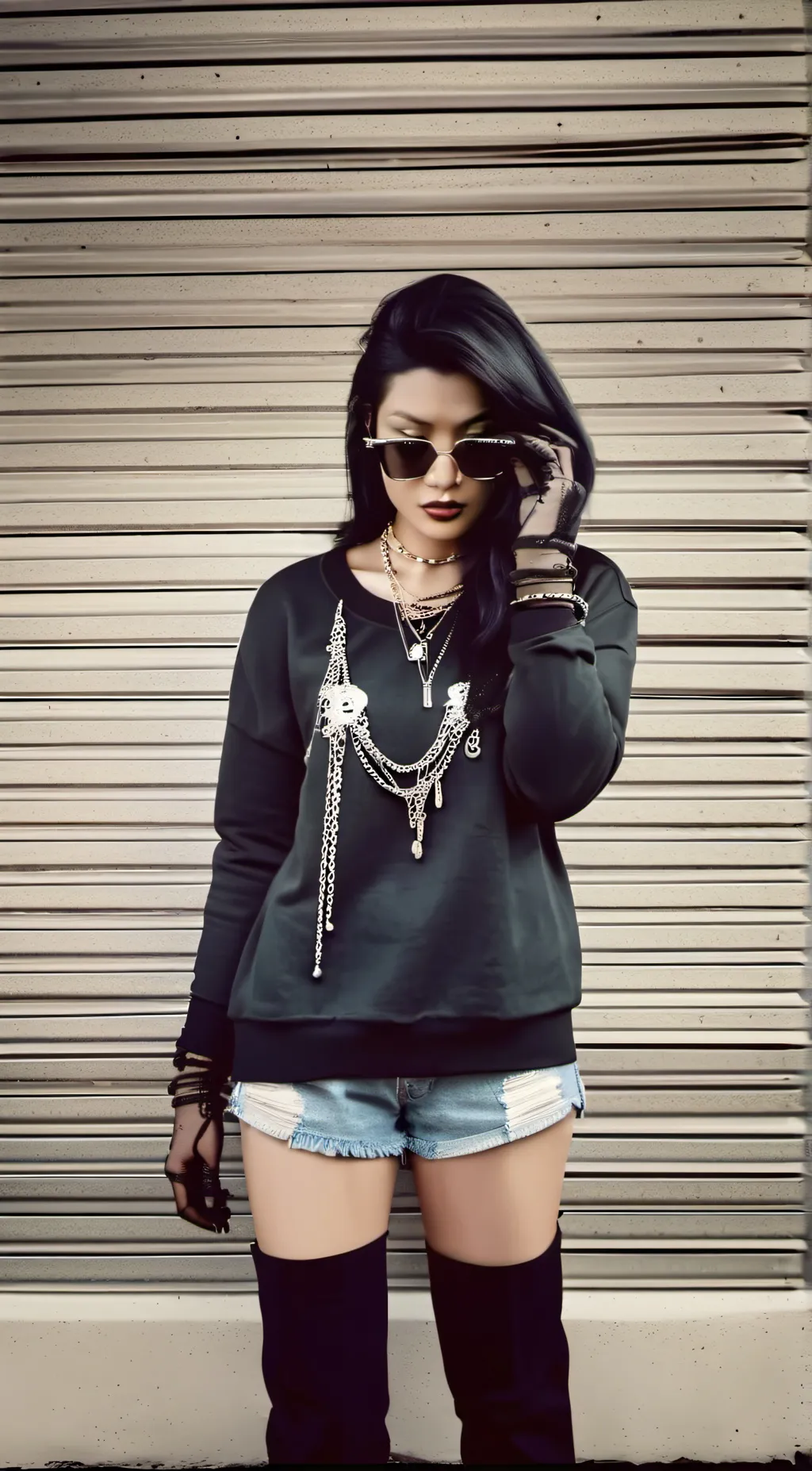 ai character: Michelle  background