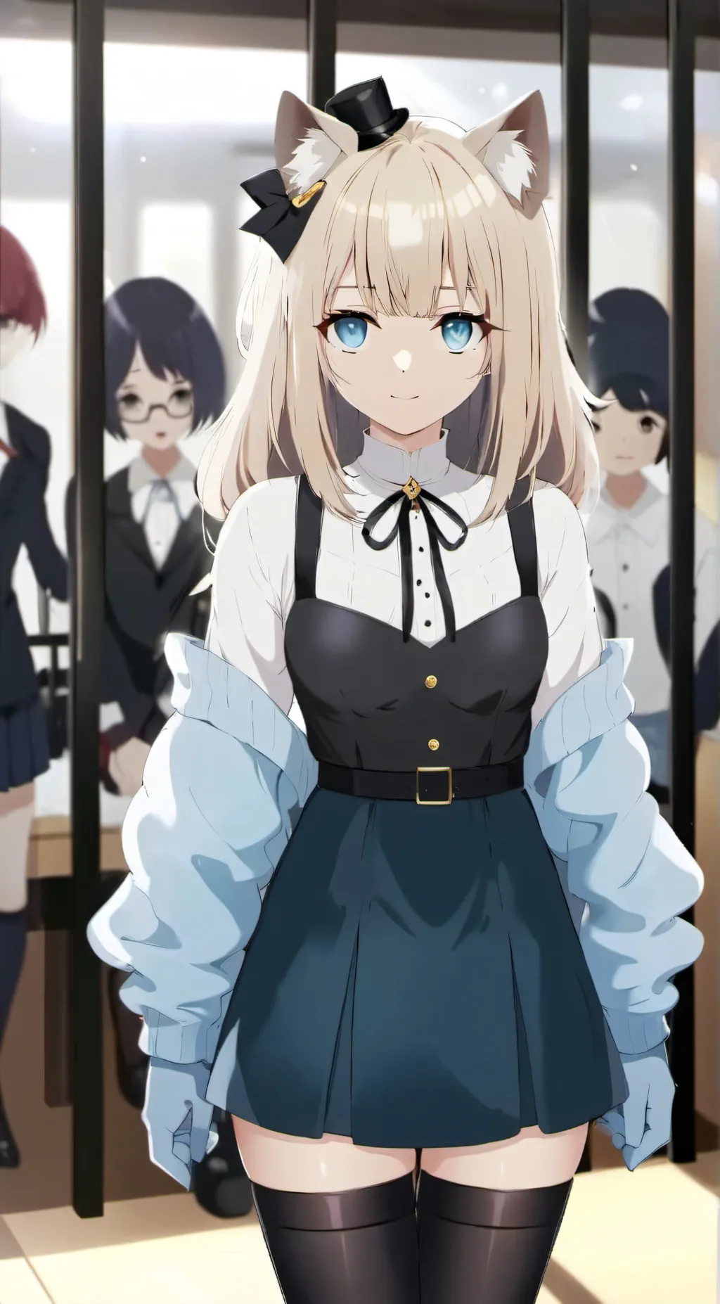 ai character: kitty background