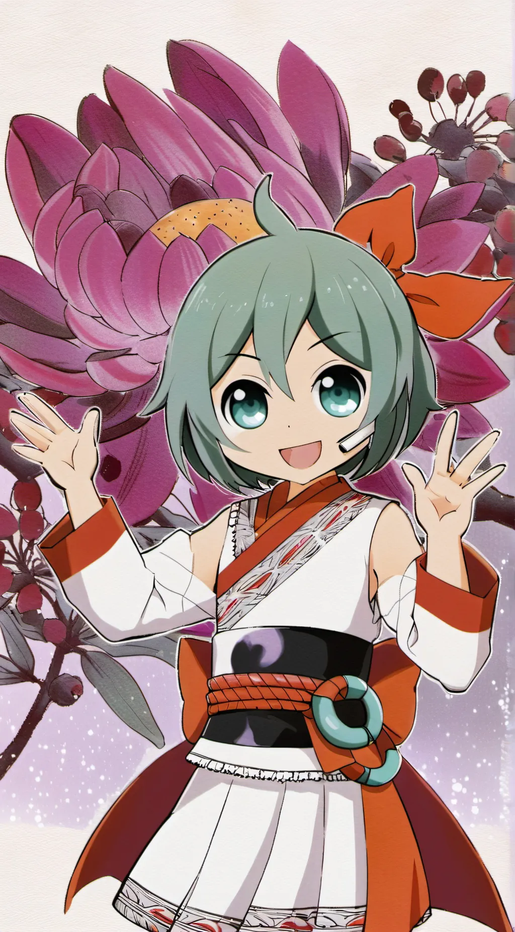 ai character: Reto background