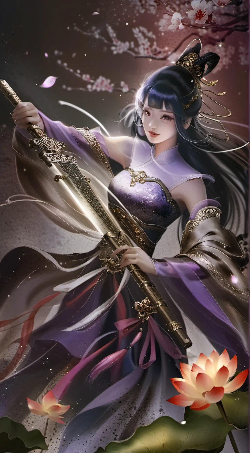 ai character: Lady fu hao background