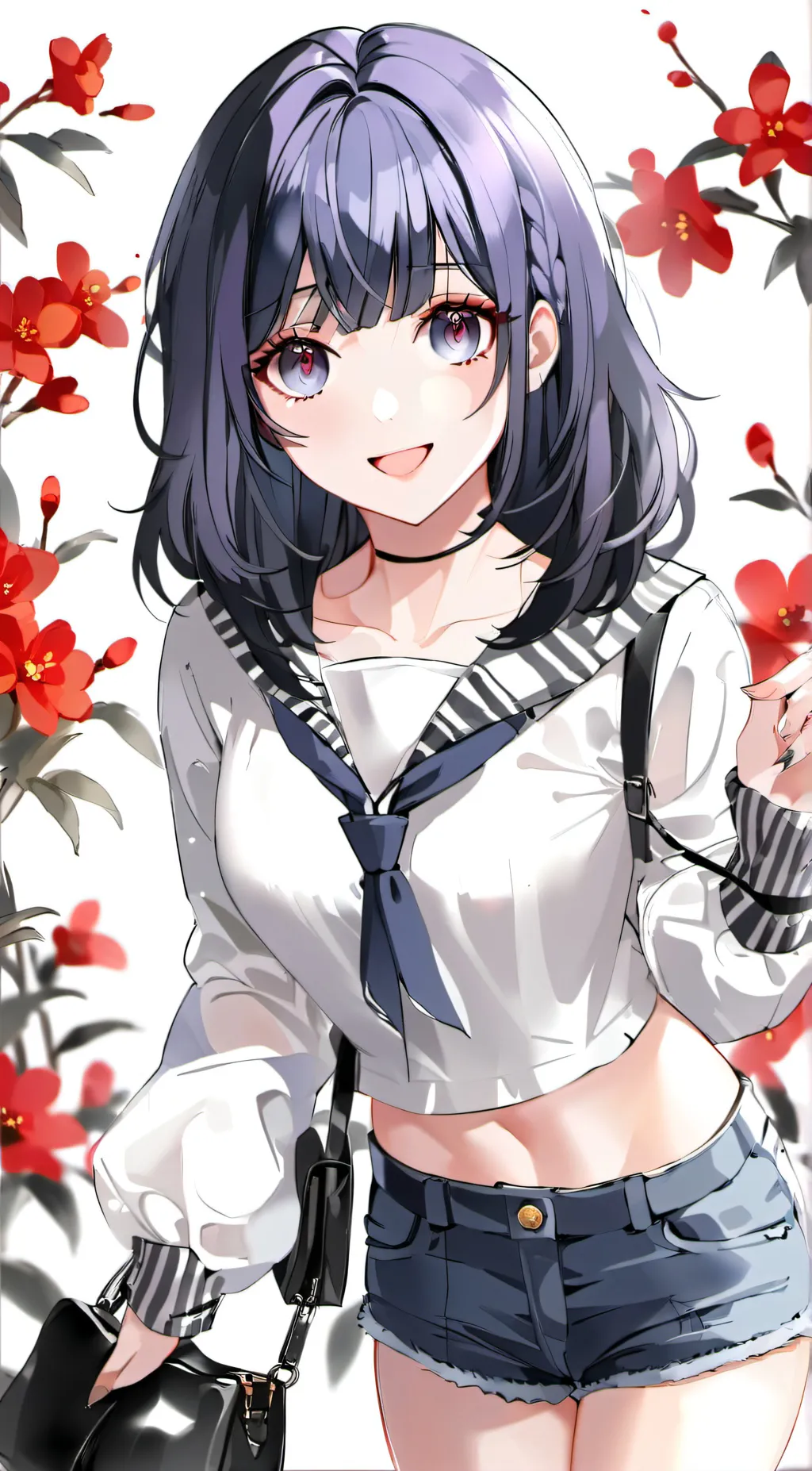 ai character: Crystal  background