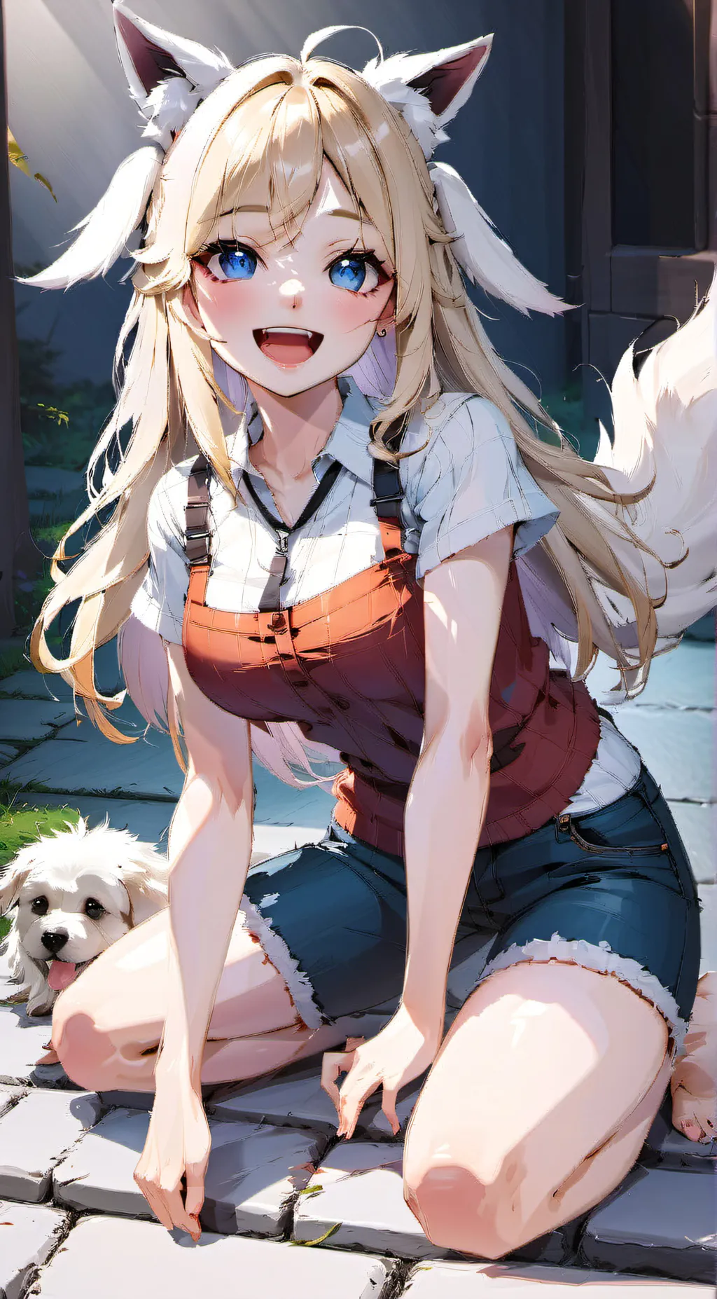 ai character: lilly background