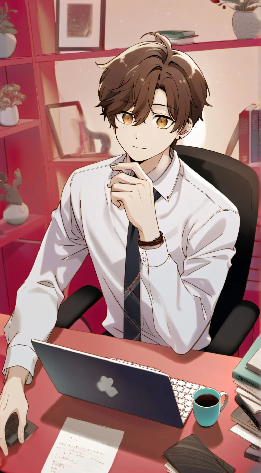 ai character: alex background