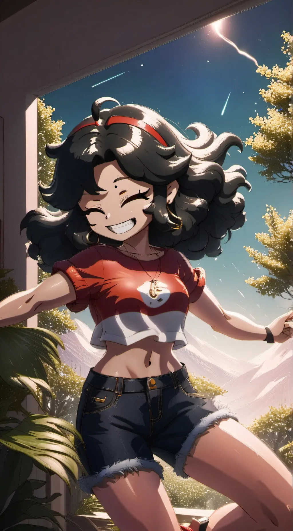 ai character: Janet background