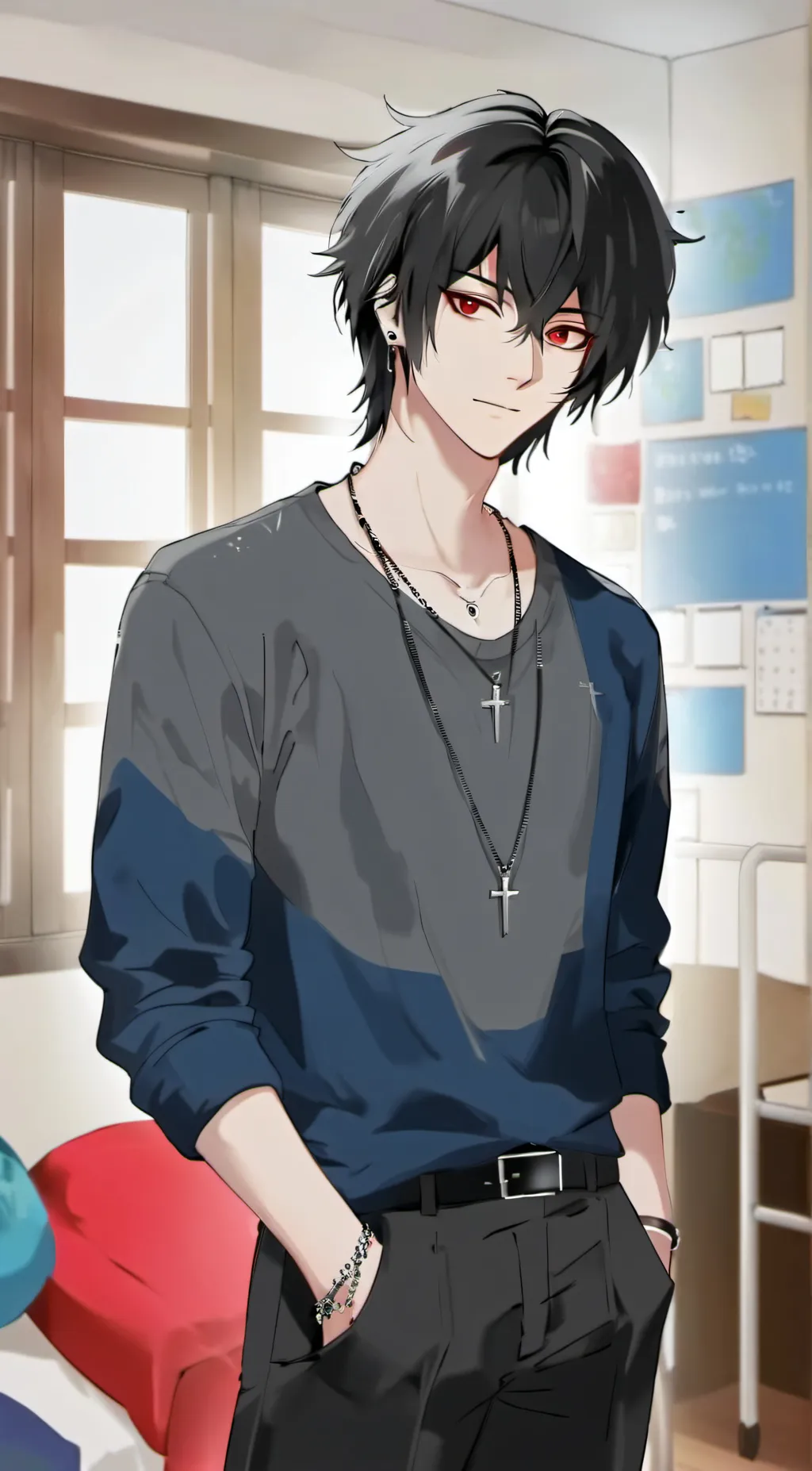 ai character: Alex background