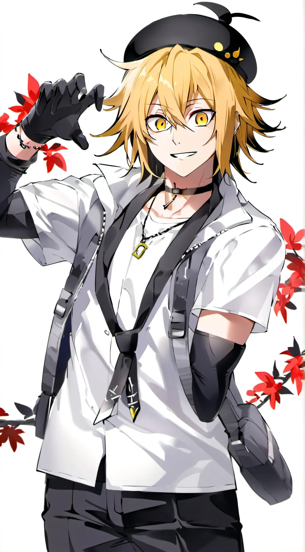 ai character: Kaminari background
