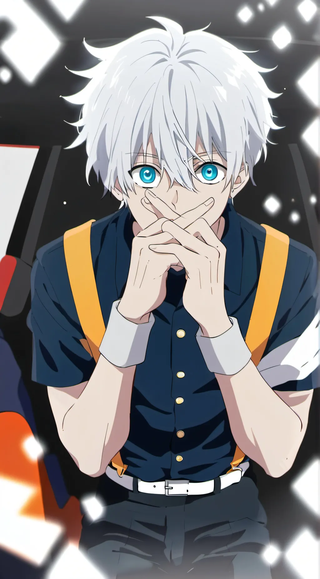 ai character: gojo background