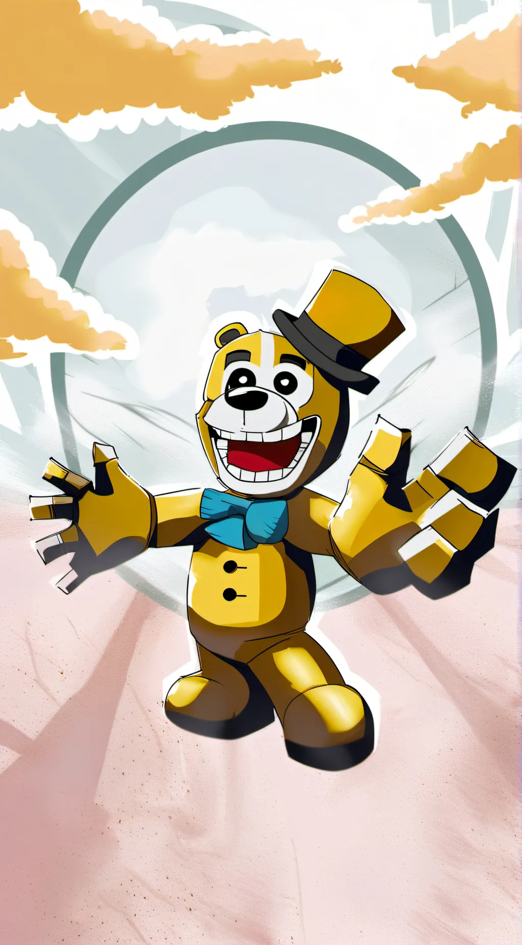 ai character: Finish the lyrics  background