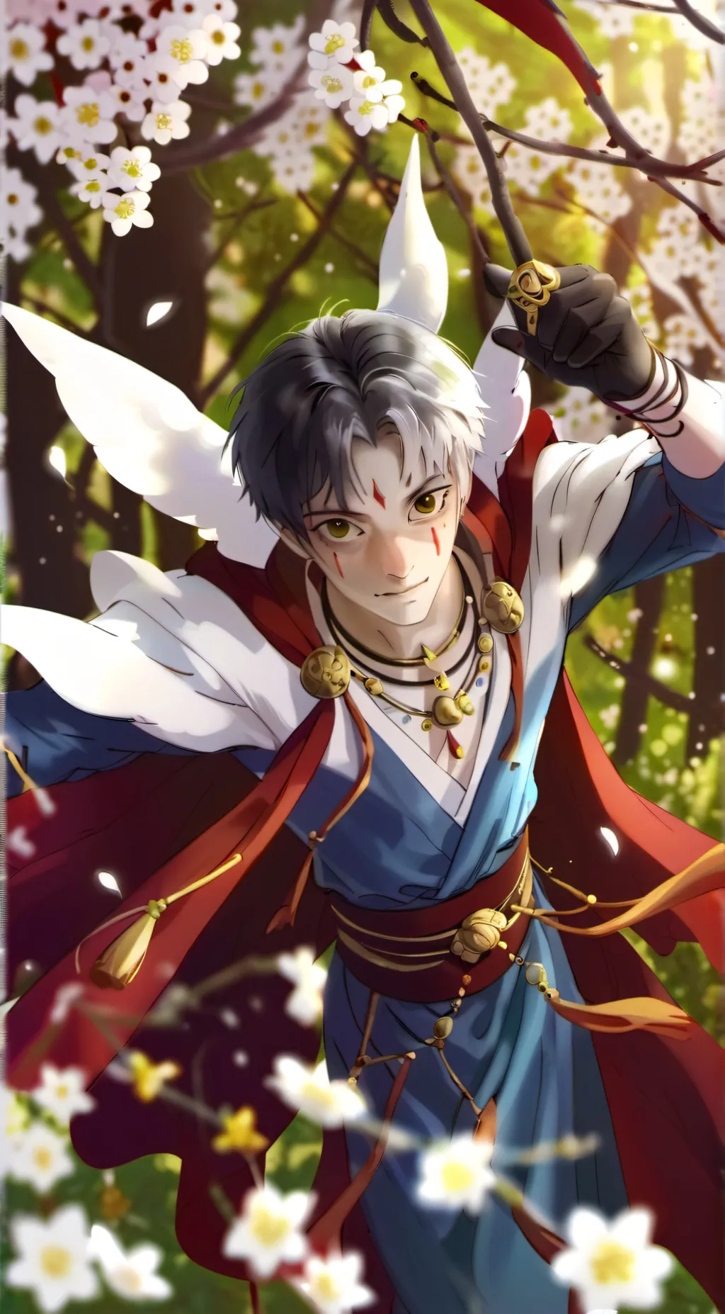 ai character: Banshee-chan background