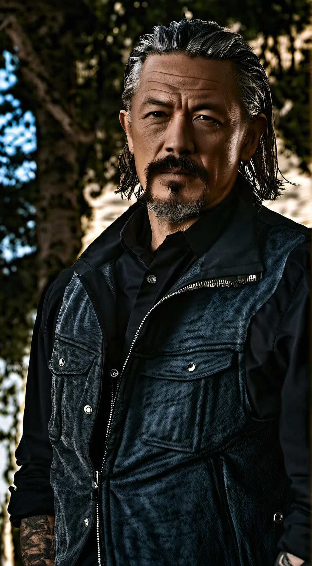 ai character: Chibs Telford  background