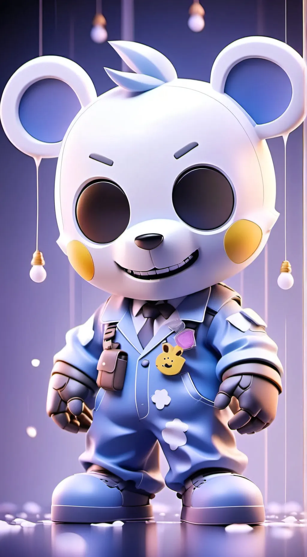 ai character: Moon drop+ MHA background